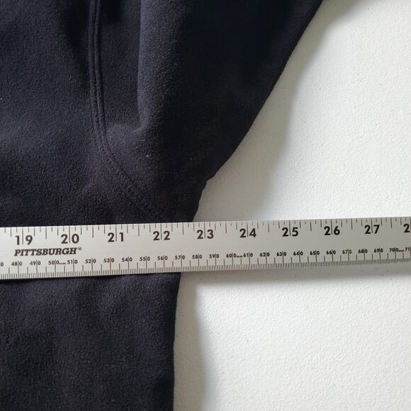 Patagonia Synchilla Jacket Mens Medium Full Zip Fleece Leo Embroidered Black - Picture 8 of 9